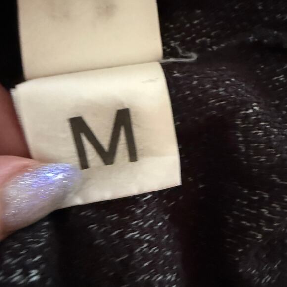 ROBERT GELLER Seconds | Black Terry Cloth Jogger Sweatpants | Medium - Picture 6 of 6